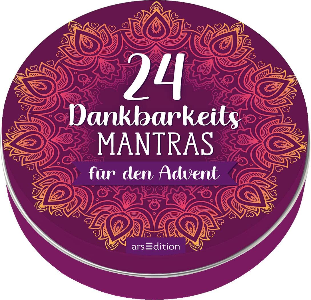 Adventskalender in der Dose. 24 Dankbarkeitsmantras für den Advent book