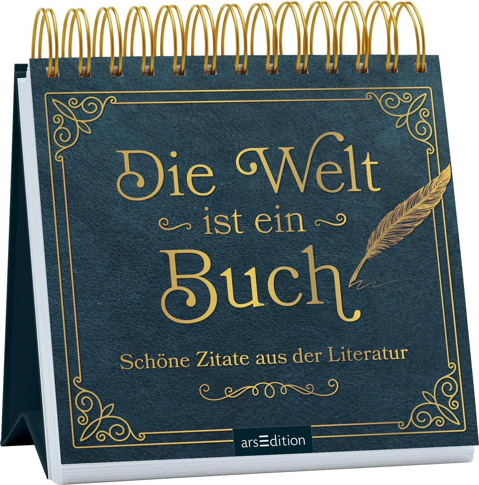 Die Welt ist ein Buch: Schöne Zitate aus der Literatur | Inspirierende Tischdeko für Bücher-Fans in Dark Academia Ästhetik Contemporary literature Books