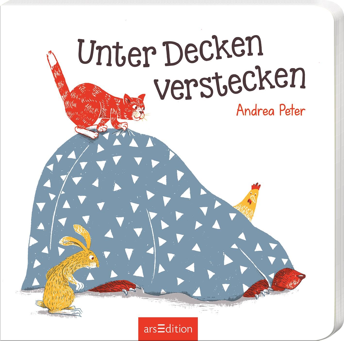 Unter Decken verstecken: Interaktiver Vorlesespaß | Ein lustiges Pappbilderbuch mit vielen witzigen Details zum Mitraten für Kinder ab 2 Jahren Non-fiction