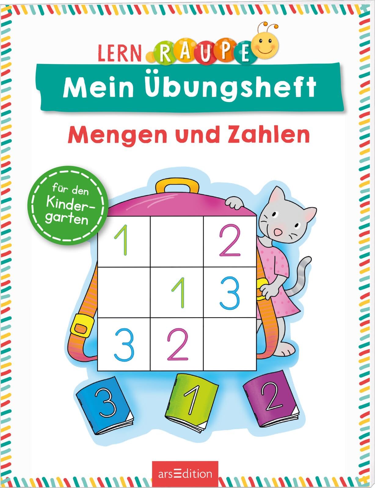 Lernraupe - Mein Übungsheft - Mengen und Zahlen Babies & Toddlers