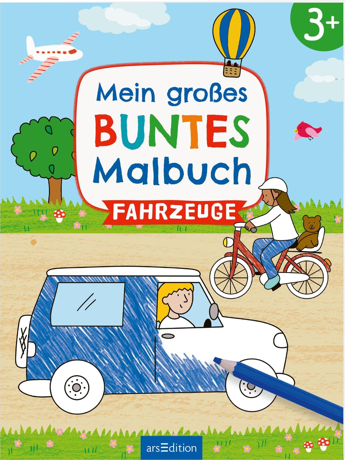 Mein großes buntes Malbuch - Fahrzeuge Non-fiction