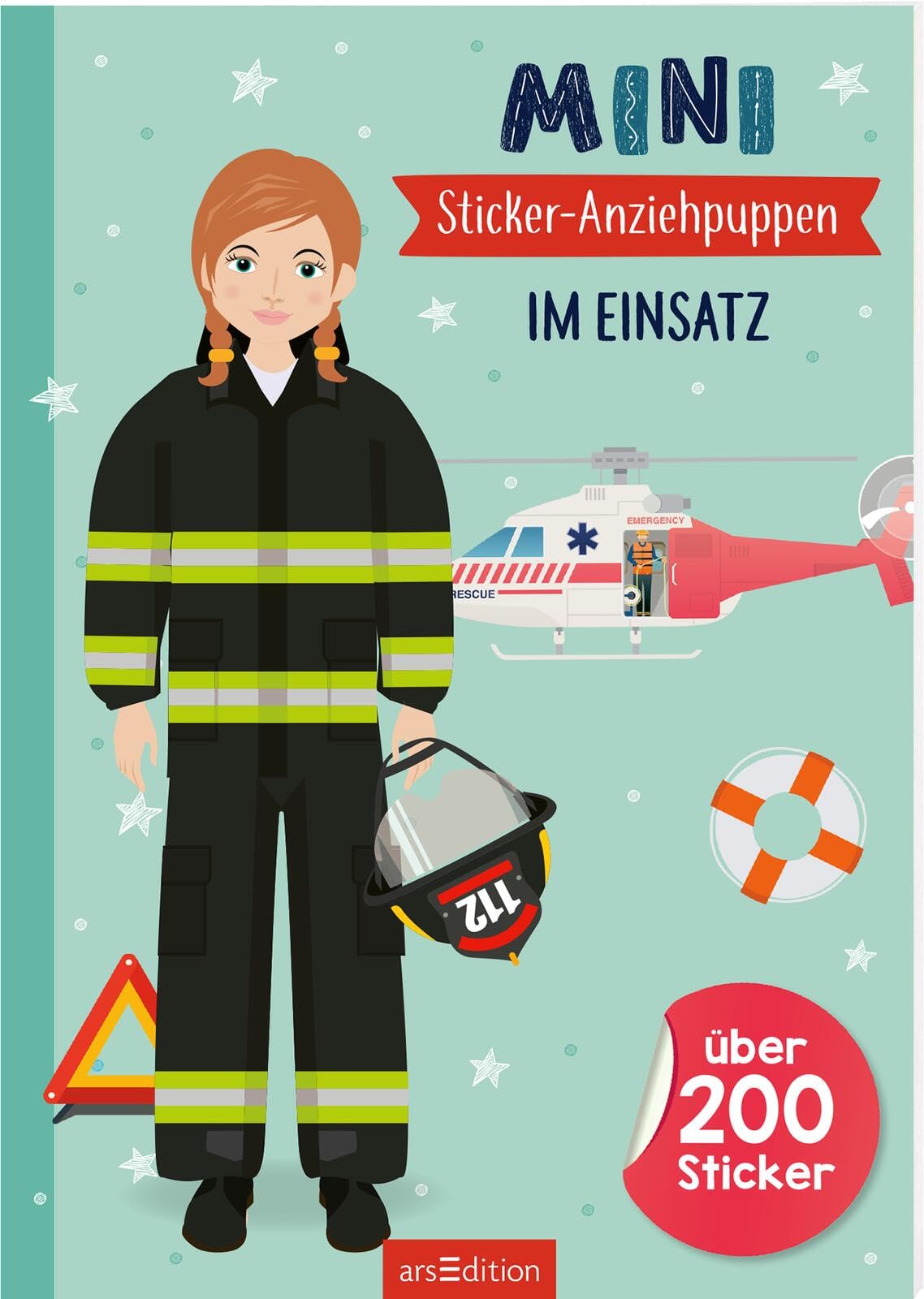 Mini-Sticker-Anziehpuppen - Im Einsatz Novels & Short Stories for children