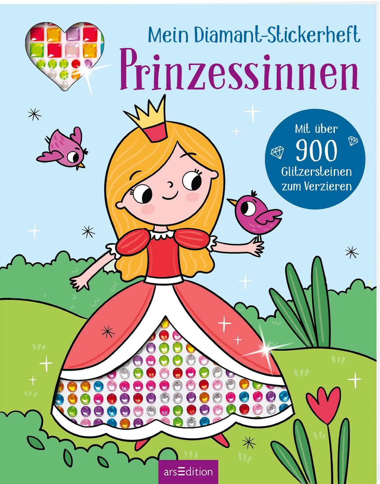 Mein Diamant-Stickerheft - Prinzessinnen Fairy Tales & Legends