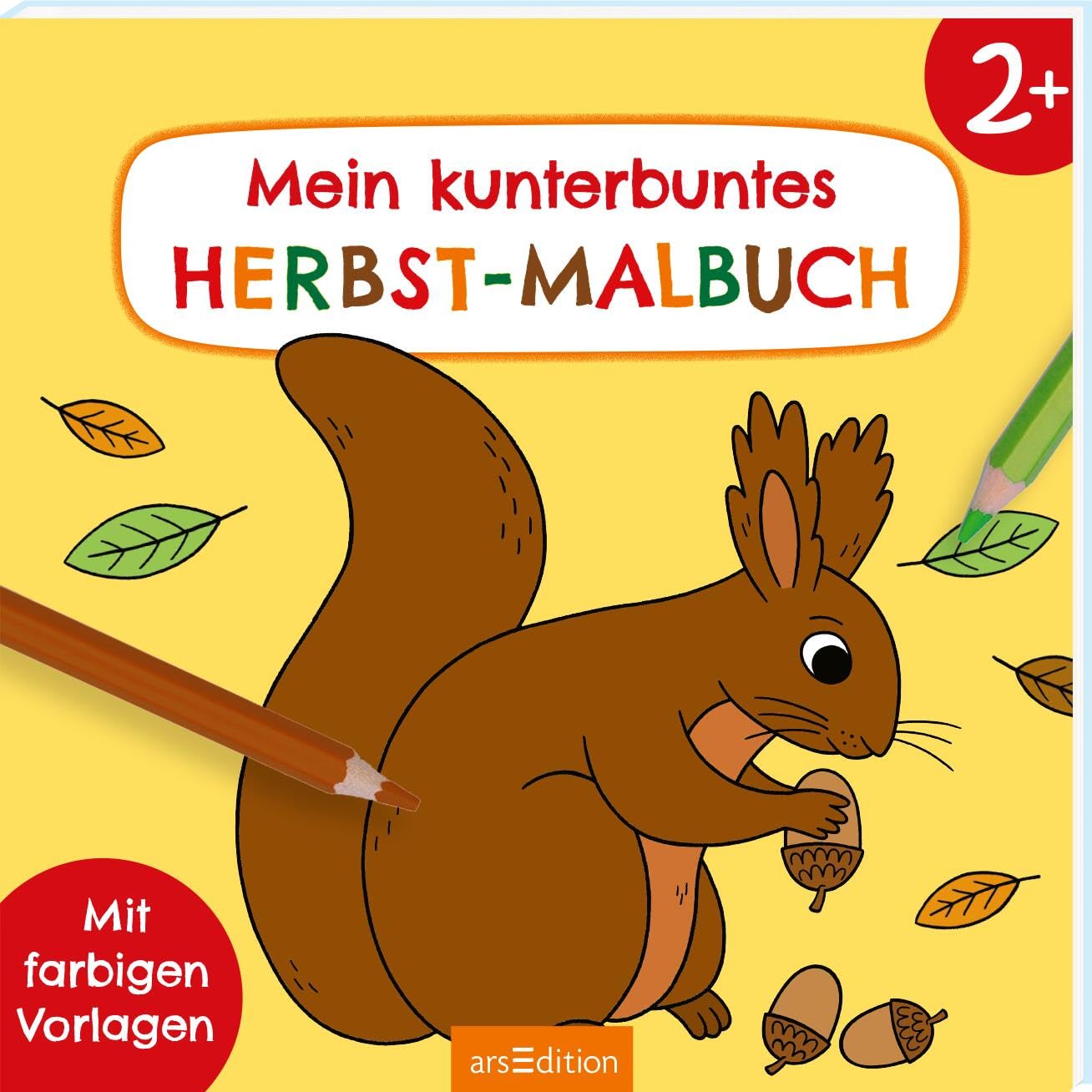 Malbuch ab 2 - Mein kunterbuntes Herbst-Malbuch Non-fiction
