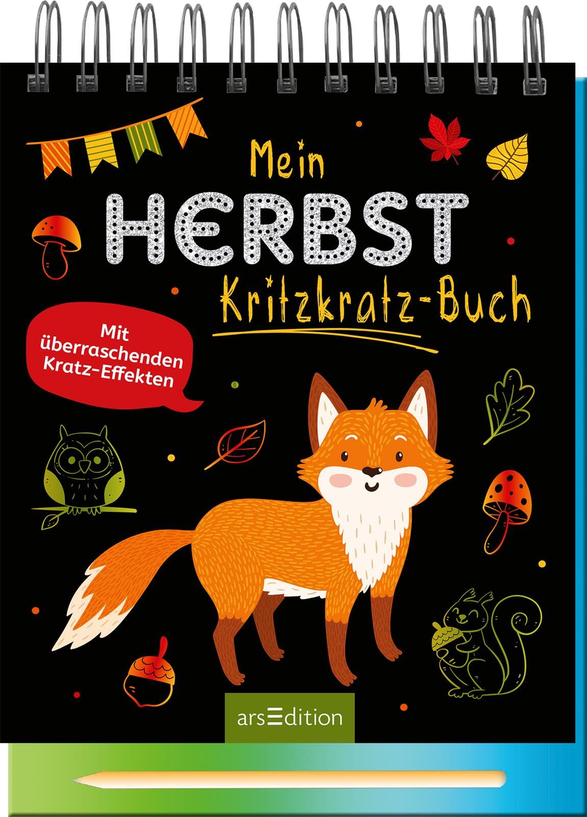 Mein Herbst-Kritzkratz-Buch Parents & Children Books