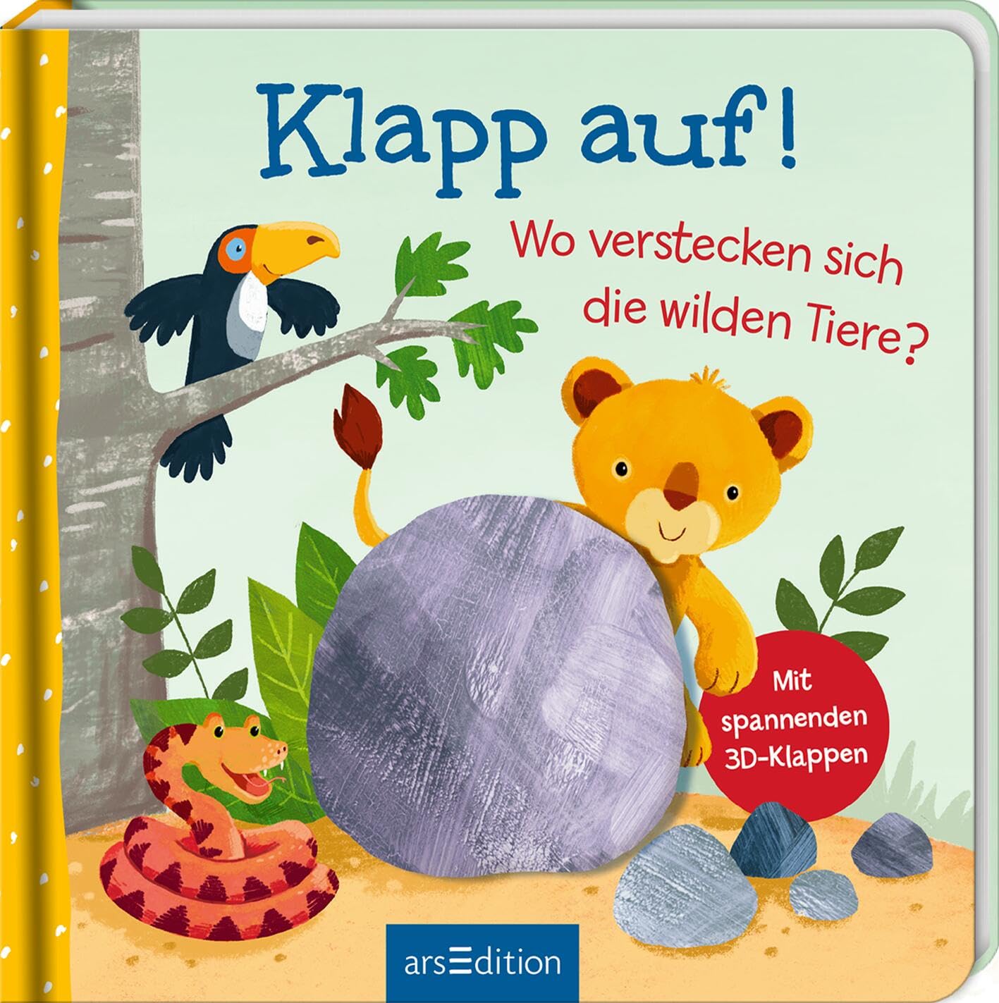 Klapp auf! Wo verstecken sich die wilden Tiere?: Mit spannenden 3D-Klappen | Erster Entdeckerspaß für Kinder ab 18 Monaten Health, Nutrition & Fitness