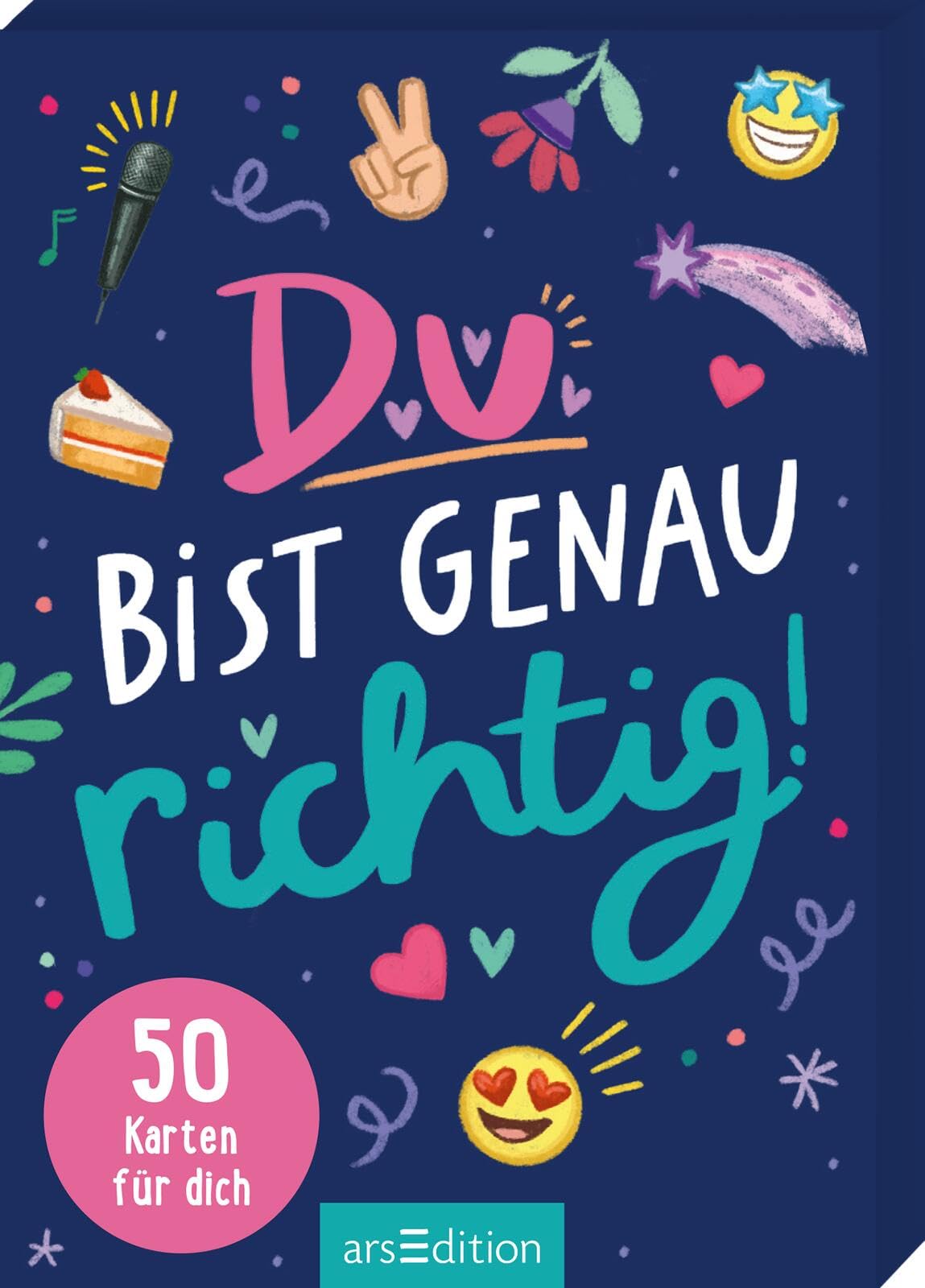 Du bist genau richtig! - 50 Karten für dich (PS: Du bist die Beste!) Business, Finance & Career