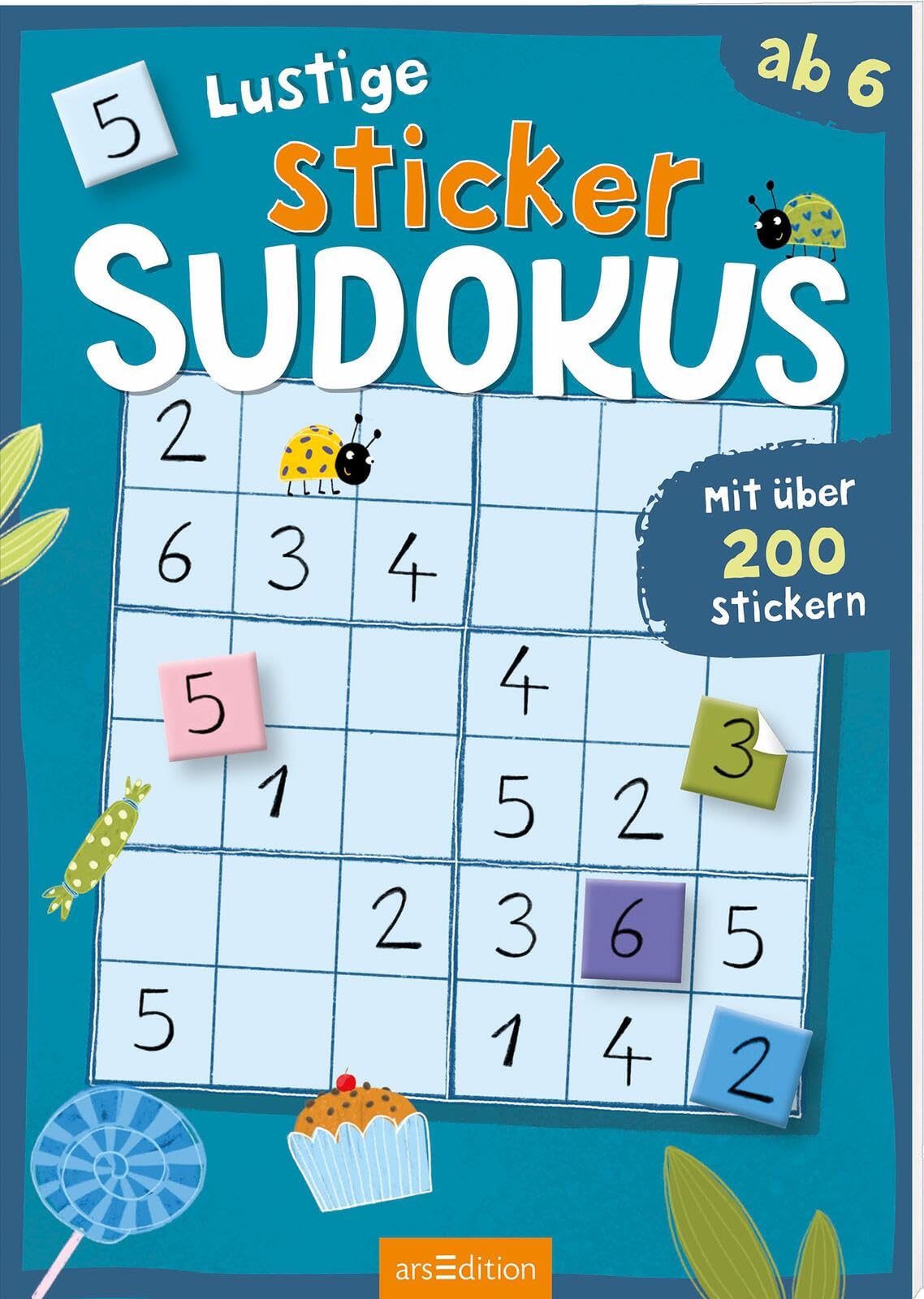 Lustige Sticker-Sudokus - Zahlen book