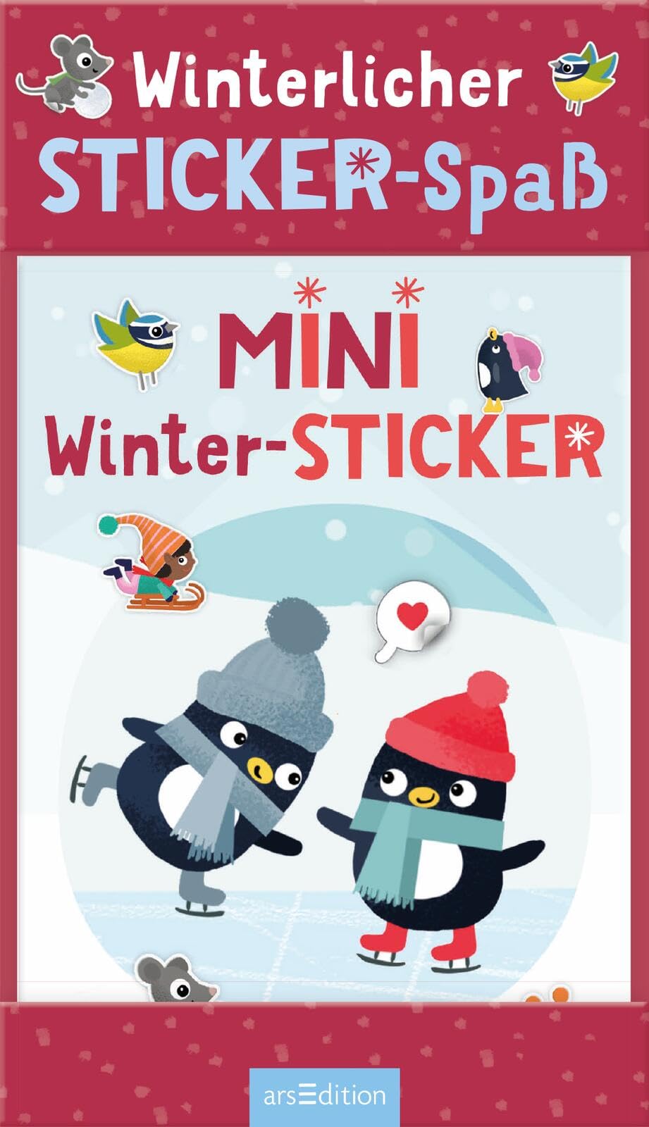 Display Stickerspaß Winterzeit: Sticker-Mal- und Rätselhefte für die Weihnachtszeit ab 4 Jahren Novels & Short Stories