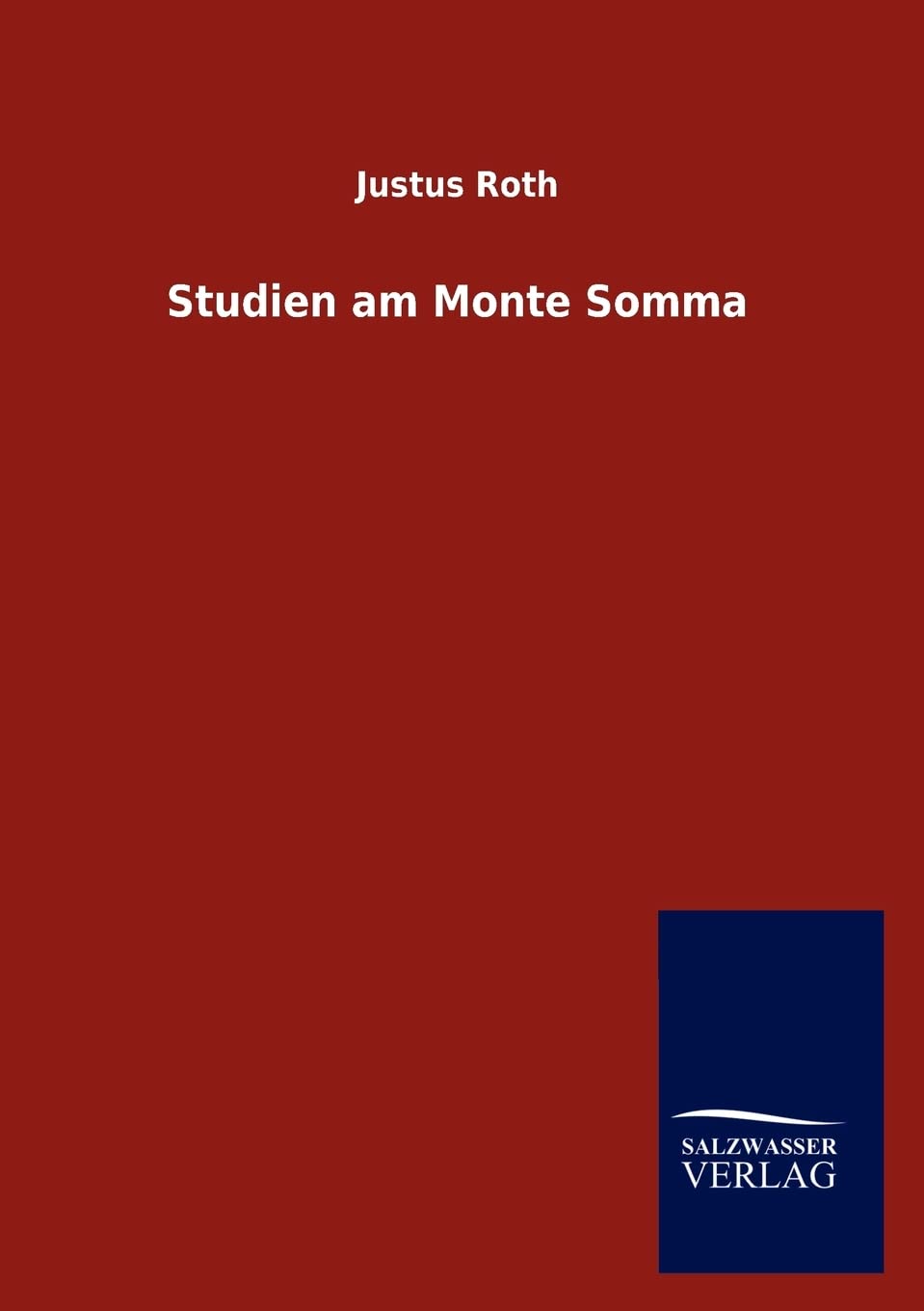 Studien am Monte Somma Business & Technology Books