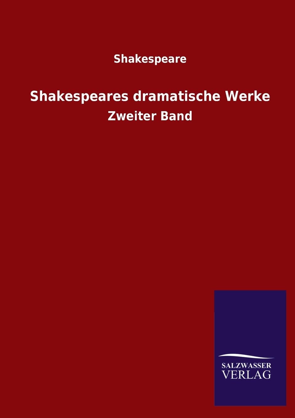 Shakespeares dramatische Werke Books