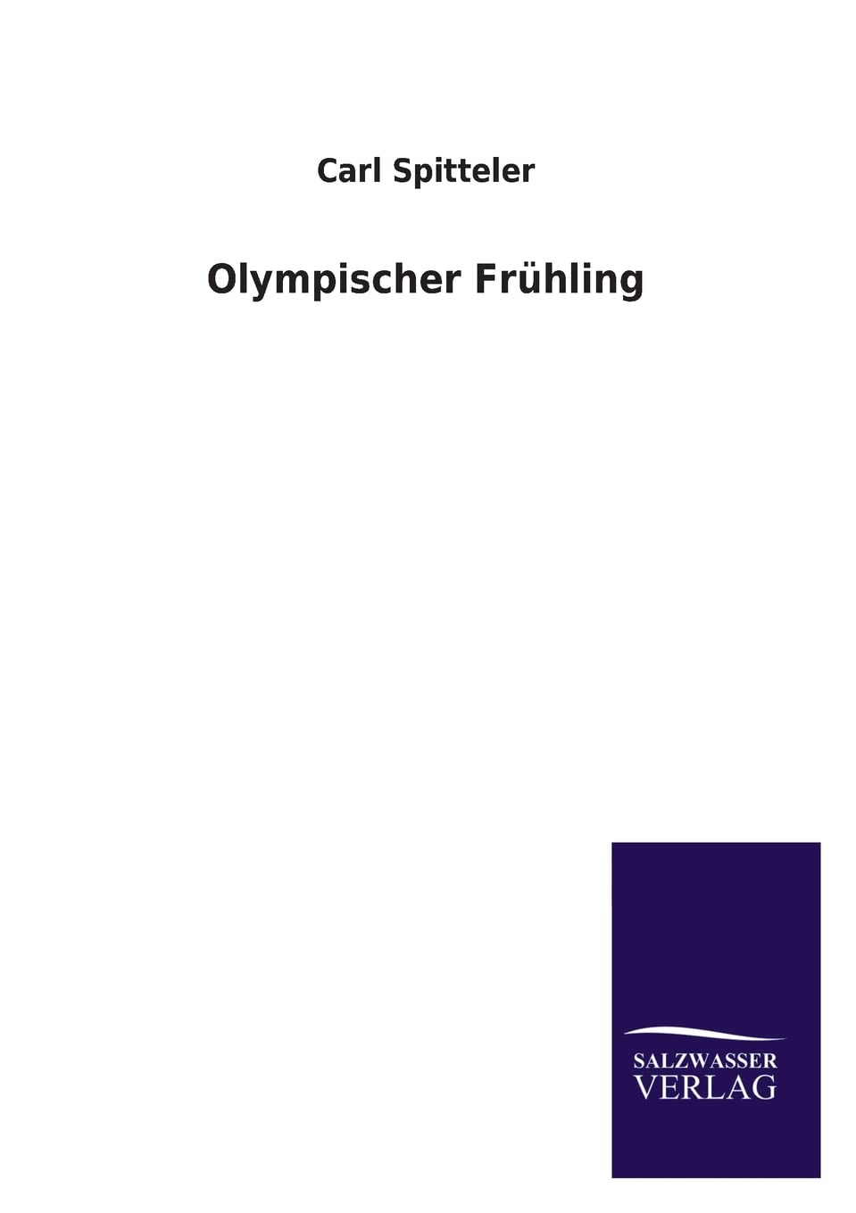 Product Image: Olympischer Frühling