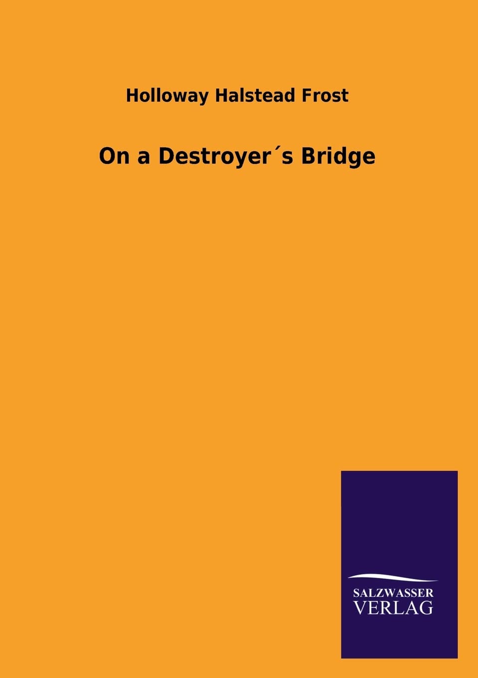 Product Image: On a Destroyer´s Bridge