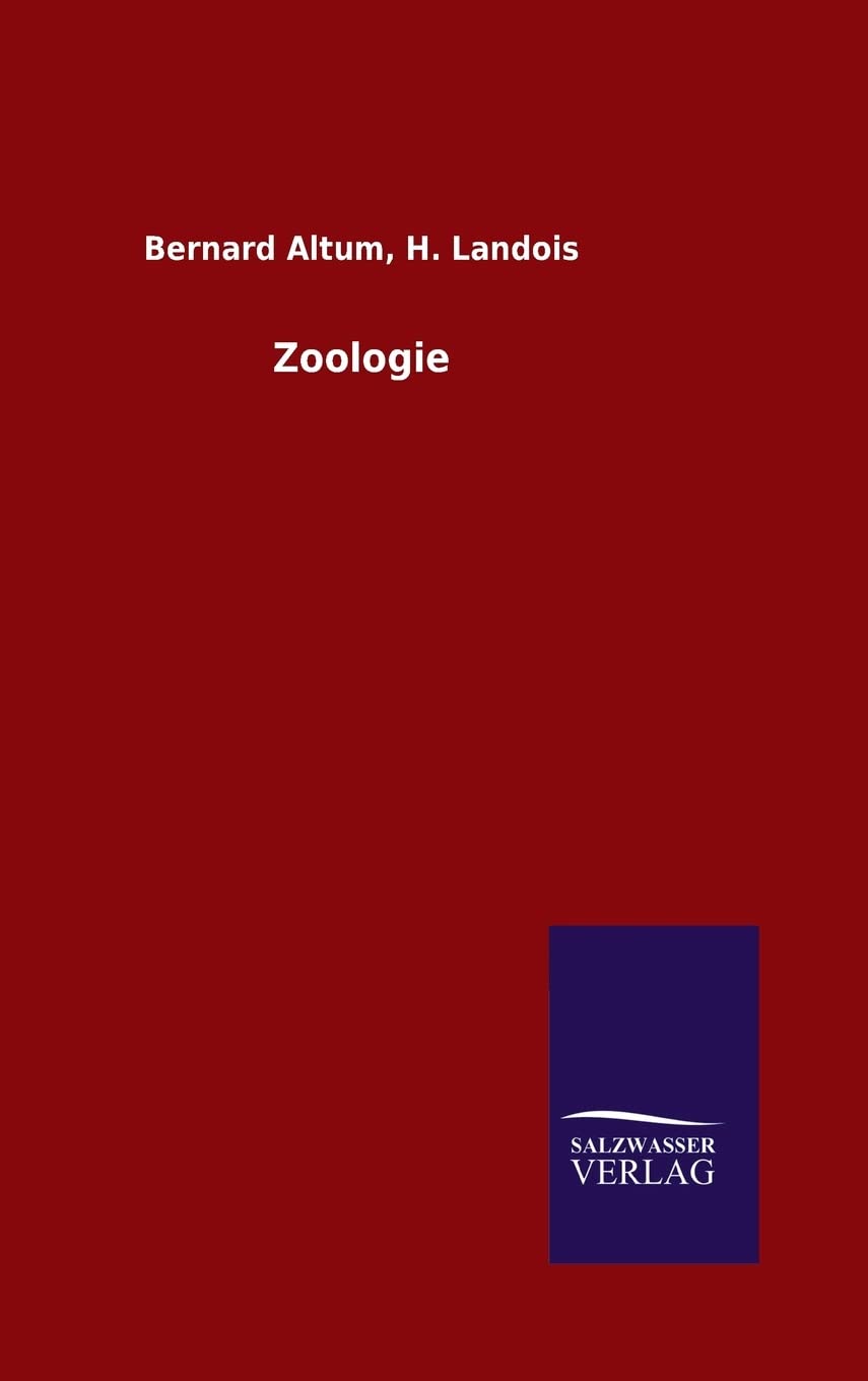 Zoologie Natural Sciences