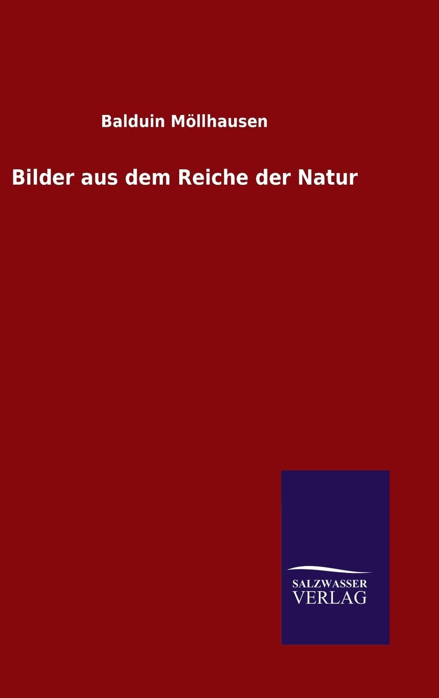 Bilder aus dem Reiche der Natur Contemporary literature