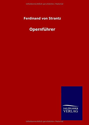 Opernführer Reference Books