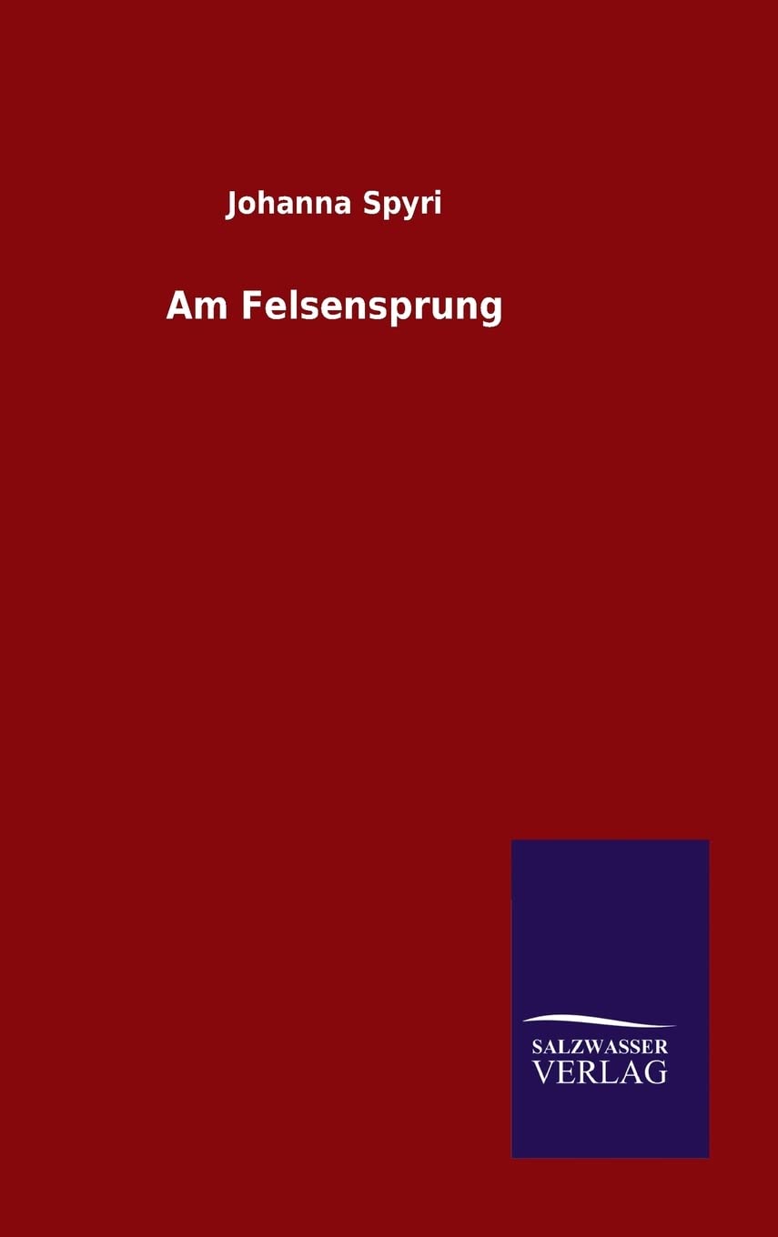 Am Felsensprung Contemporary literature