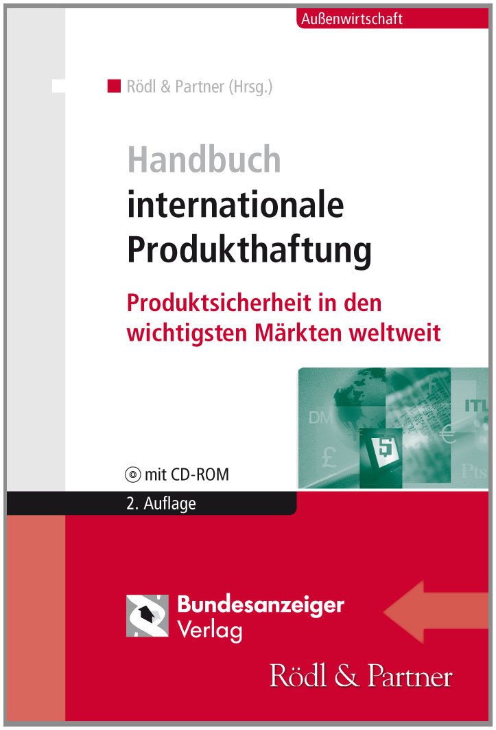 Product Image: Handbuch internationale Produkthaftung