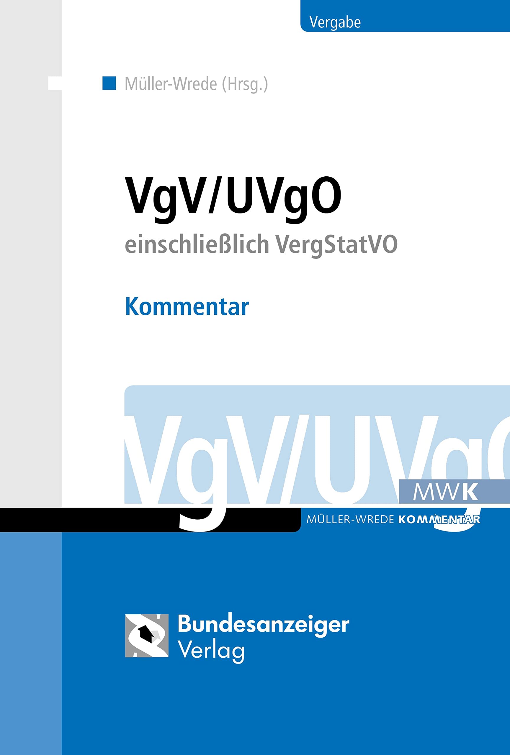 Product Image: VgV / UVgO - Kommentar