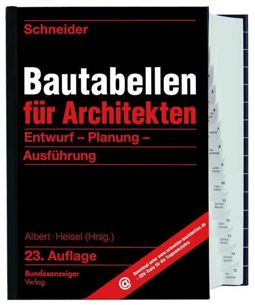 Schneider - Bautabellen für Architekten Business, Finance & Career