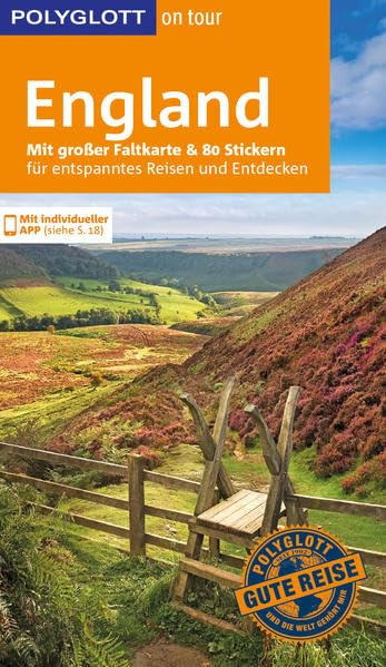 POLYGLOTT on tour Reiseführer England: Mit großer Faltkarte und 80 Stickern Leisure, Home & Garden