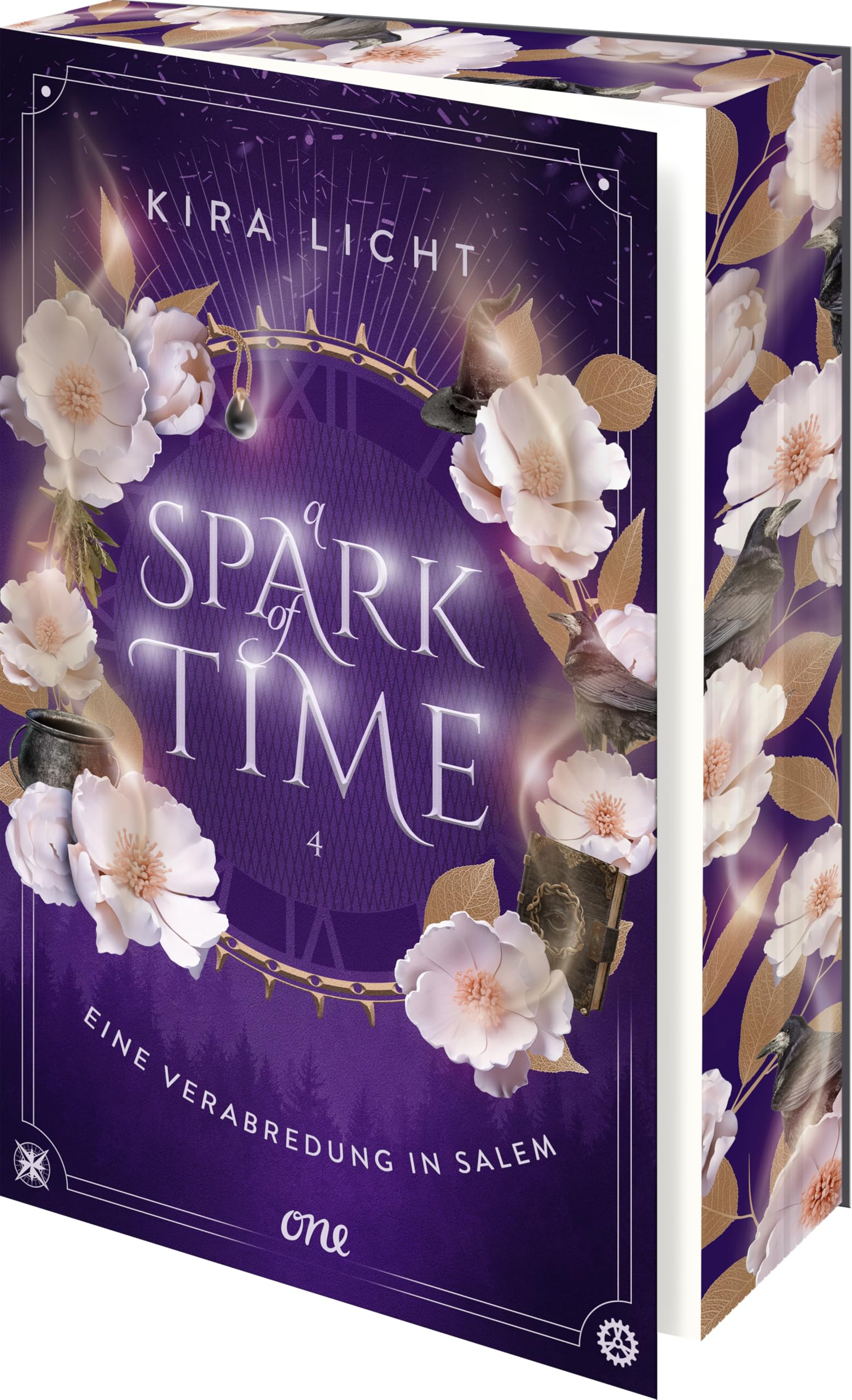A Spark of Time - Eine Verabredung in Salem: Der langersehnte vierte Band der Spiegel-Bestsellerreihe: magische Zeitreise-Romantasy voller Geheimnisse (A Spark of Time-Reihe, Band 4) Contemporary literature Books