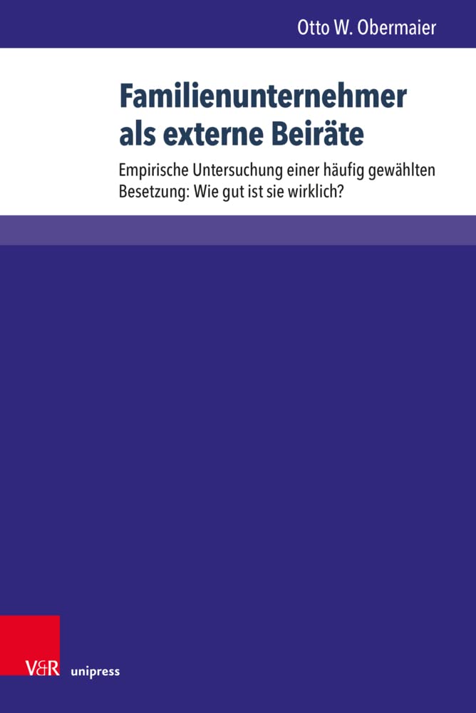 Familienunternehmer als externe Beiräte Law
