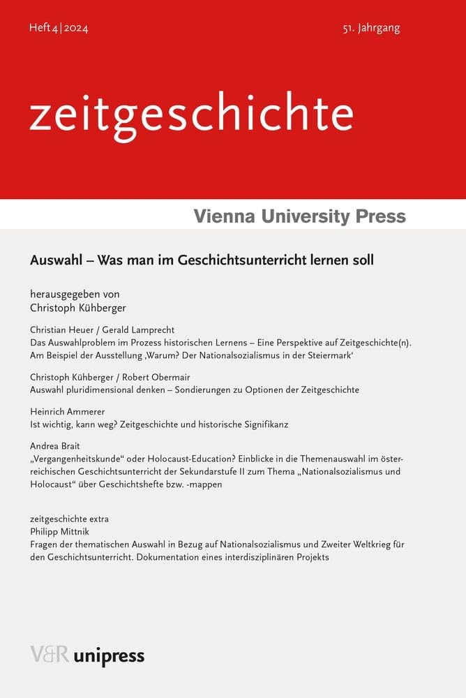 Auswahl – Was man im Geschichtsunterricht lernen soll Learning & Reference