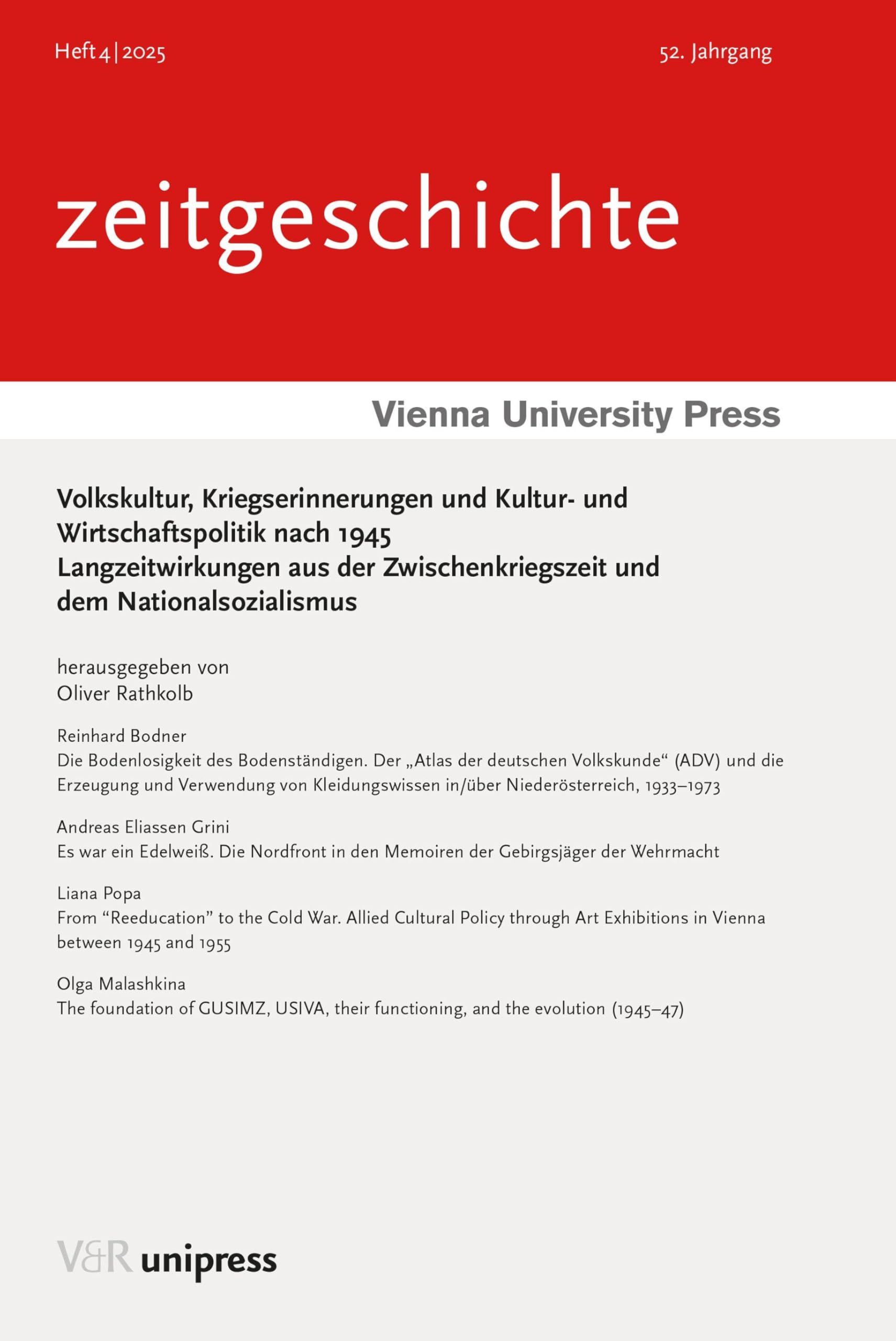 Volkskultur, Kriegserinnerungen und Kultur- und Wirtschaftspolitik nach 1945 Reference Books