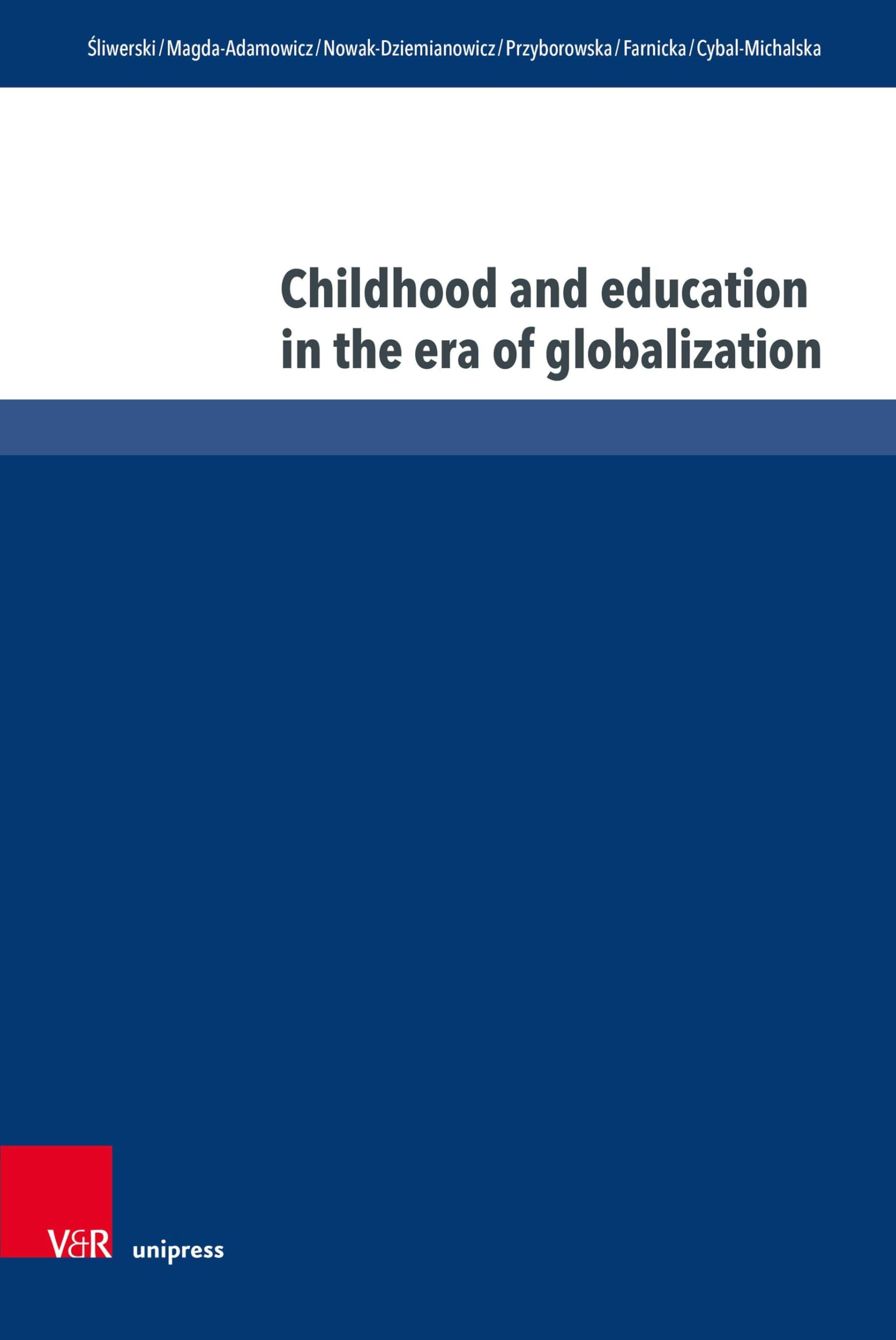 Childhood and education in the era of globalization Law