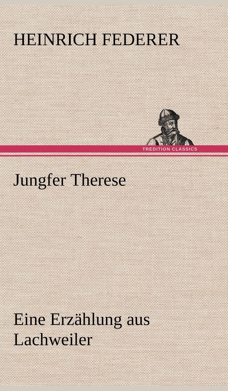Jungfer Therese Contemporary literature Books