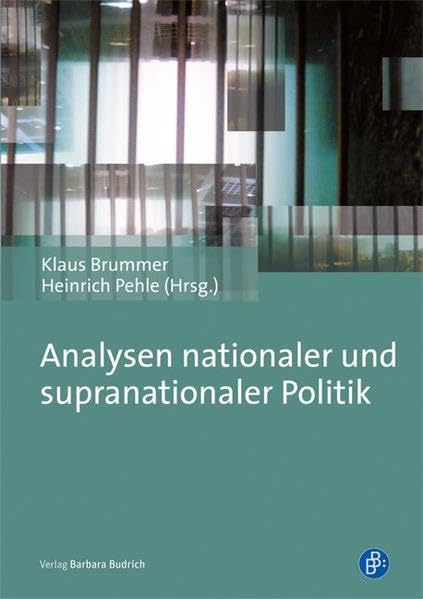 Analysen nationaler und supranationaler Politik: Festschrift für Roland Sturm Law