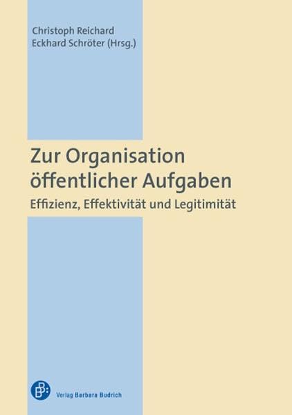 Zur Organisation öffentlicher Aufgaben Law