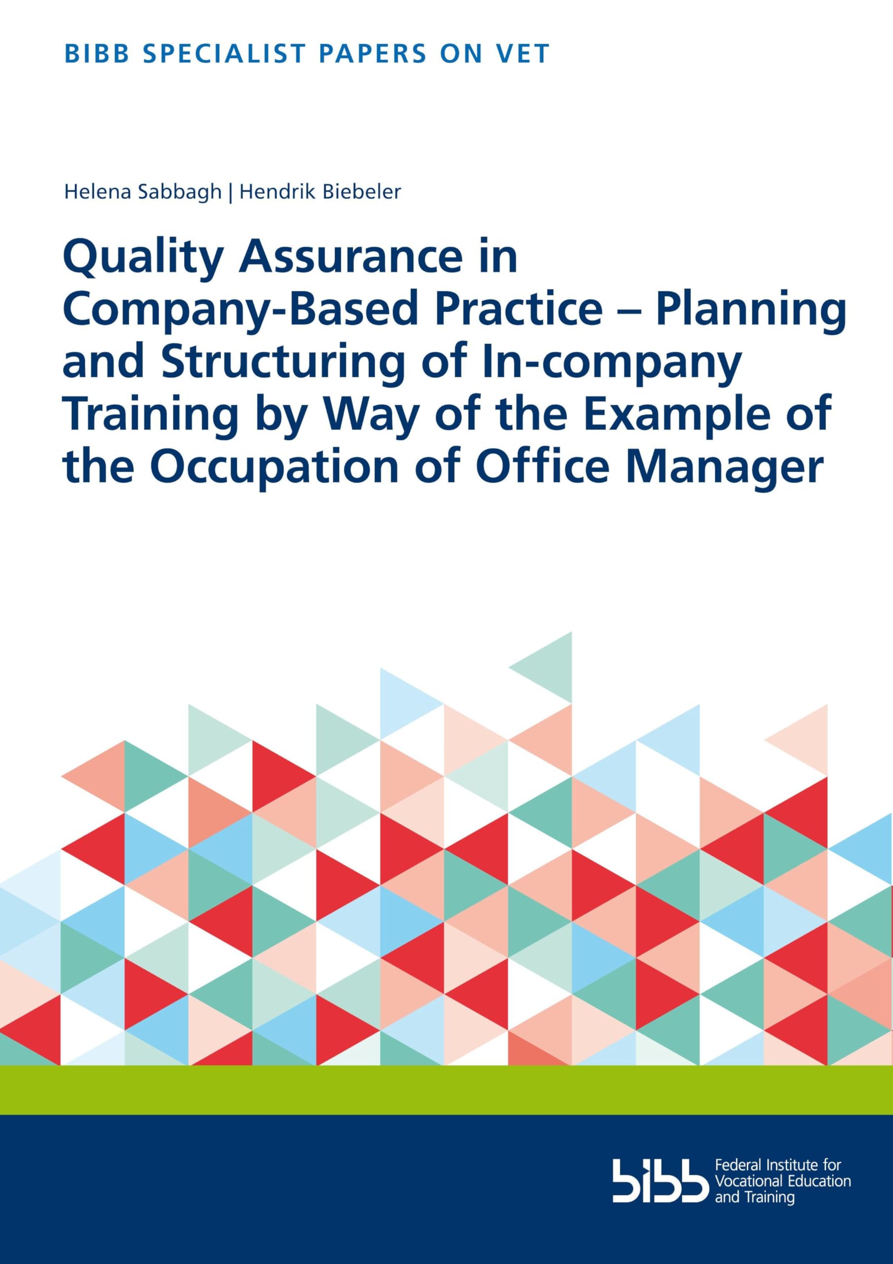 Quality Assurance in Company-Based Practice Business, Finance & Career