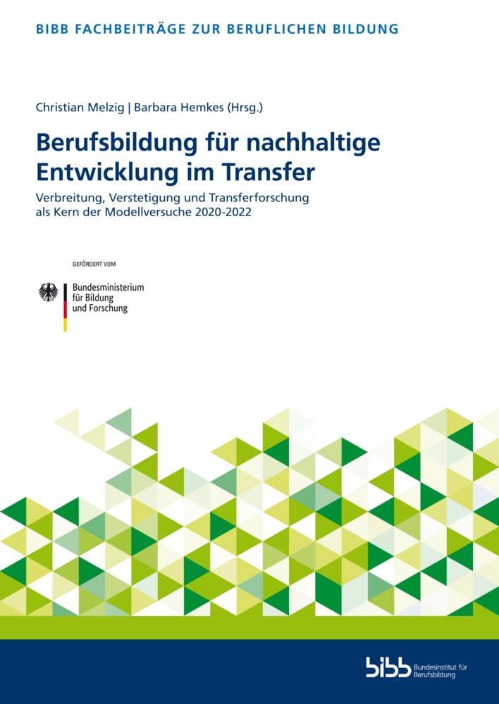 Berufsbildung für nachhaltige Entwicklung im Transfer: Verbreitung, Verstetigung und Transferforschung als Kern der Modellversuche 2020-2022 (Fachbeiträge zur beruflichen Bildung) Business, Finance & Career
