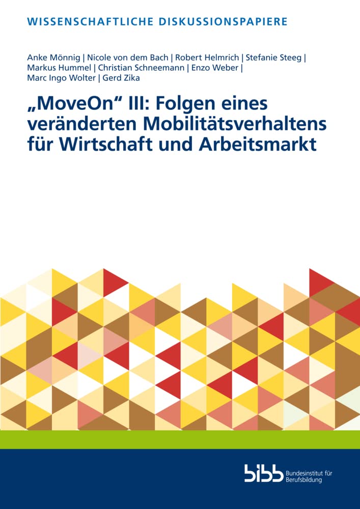 „MoveOn“ III: Folgen eines veränderten Mobilitätsverhaltens für Wirtschaft und Arbeitsmarkt Law