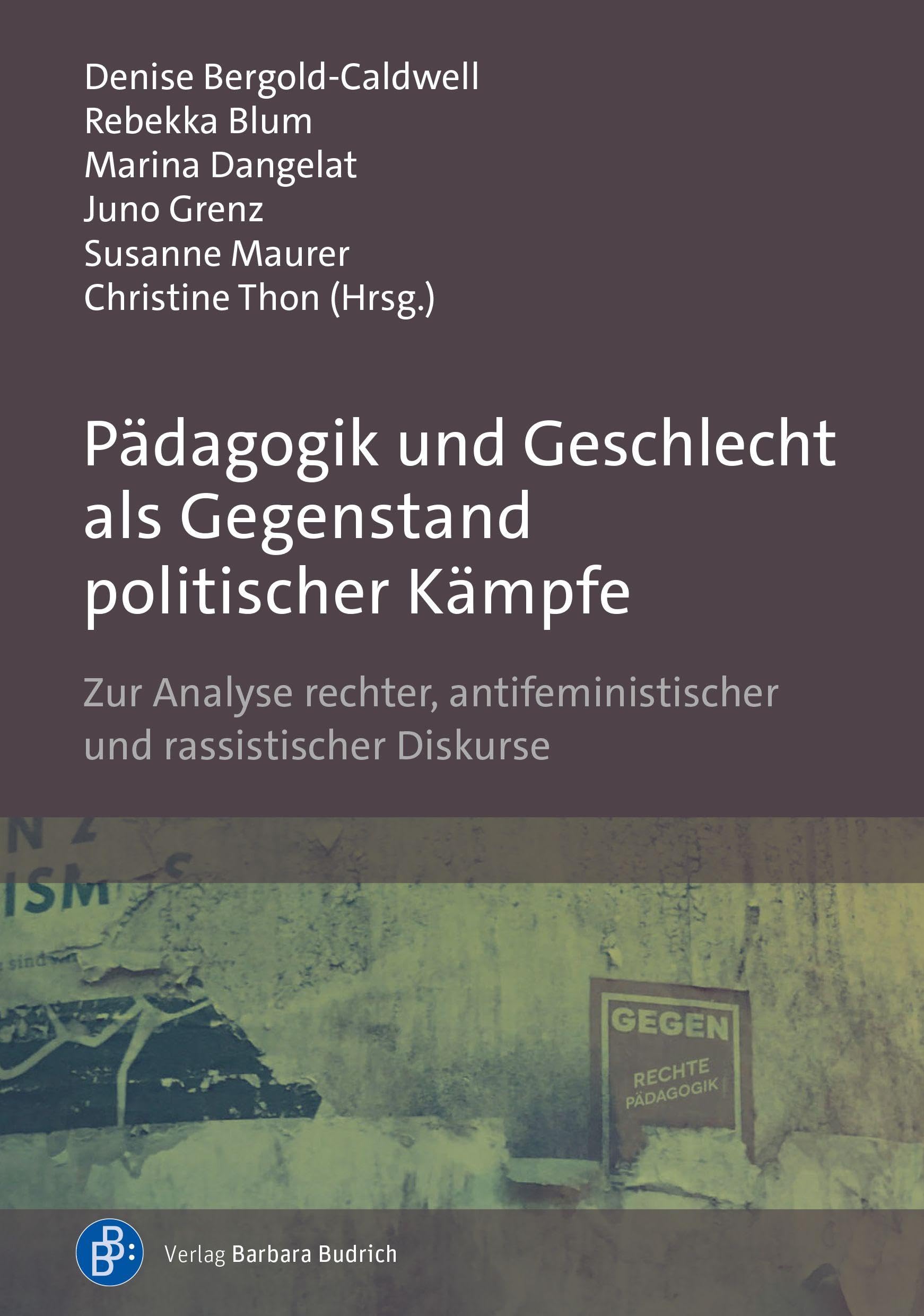 Pädagogik und Geschlecht als Gegenstand politischer Kämpfe Books