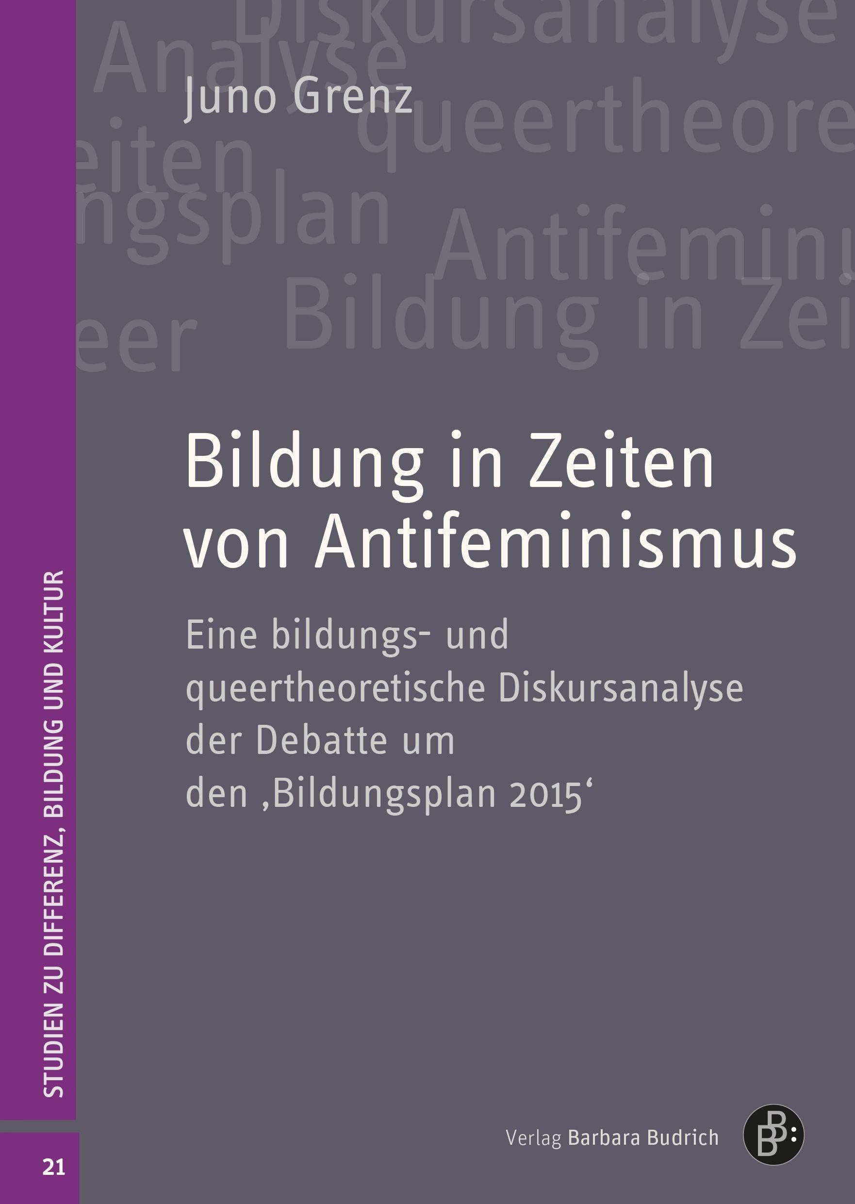 Bildung in Zeiten von Antifeminismus Books