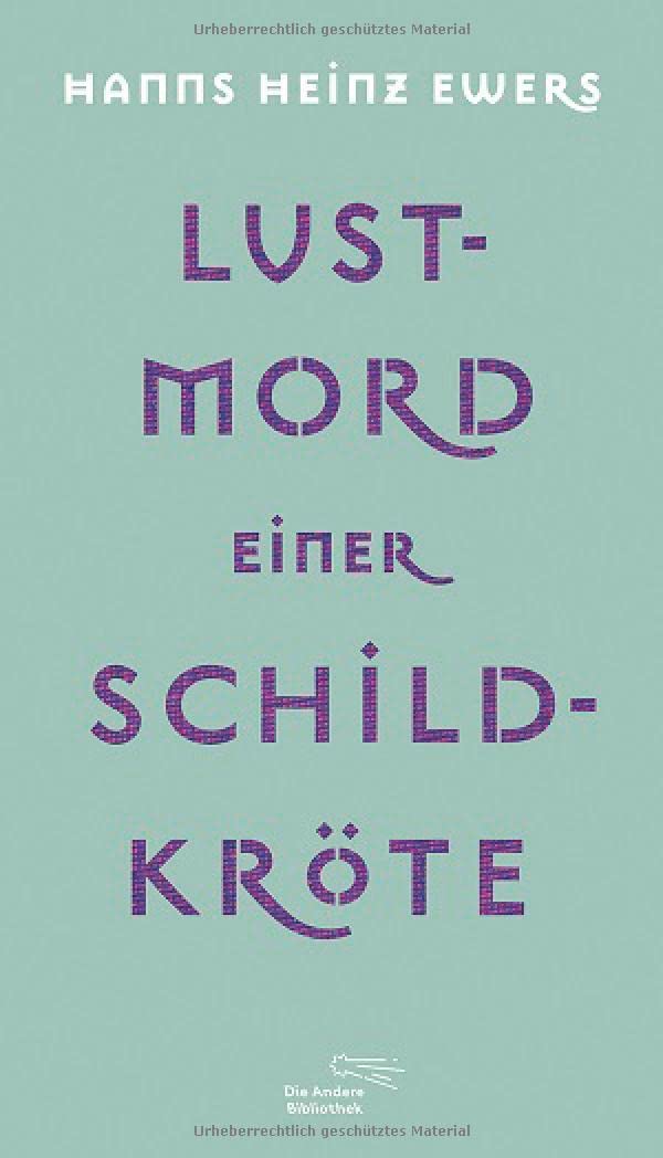 Lustmord einer Schildkröte Essays & Short Stories