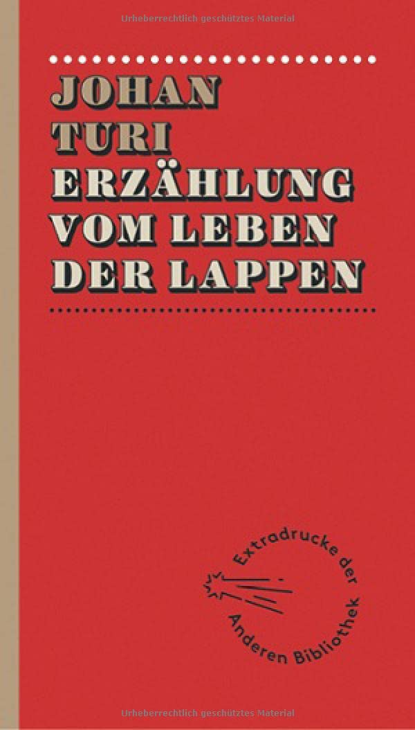 Erzählung vom Leben der Lappen Social Sciences