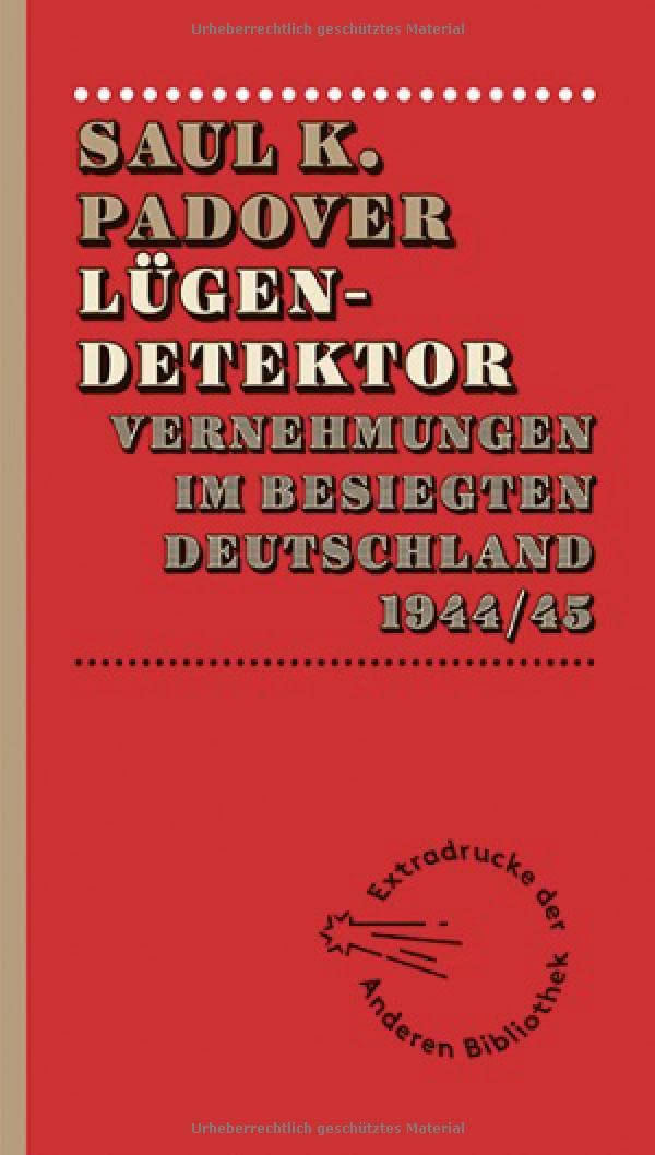 Lügendetektor Law Books
