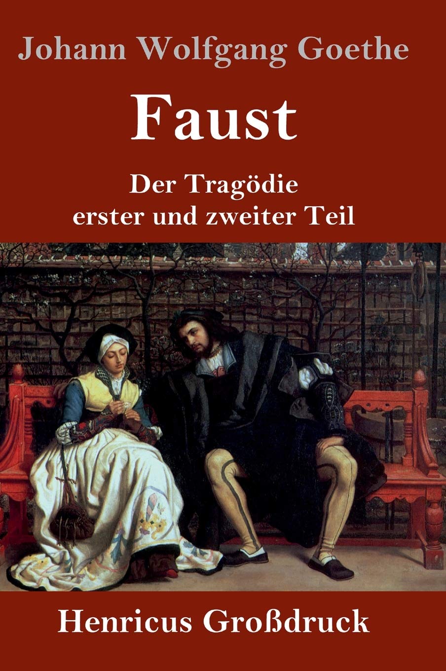 Faust (Großdruck): Der Tragödie erster und zweiter Teil Drama