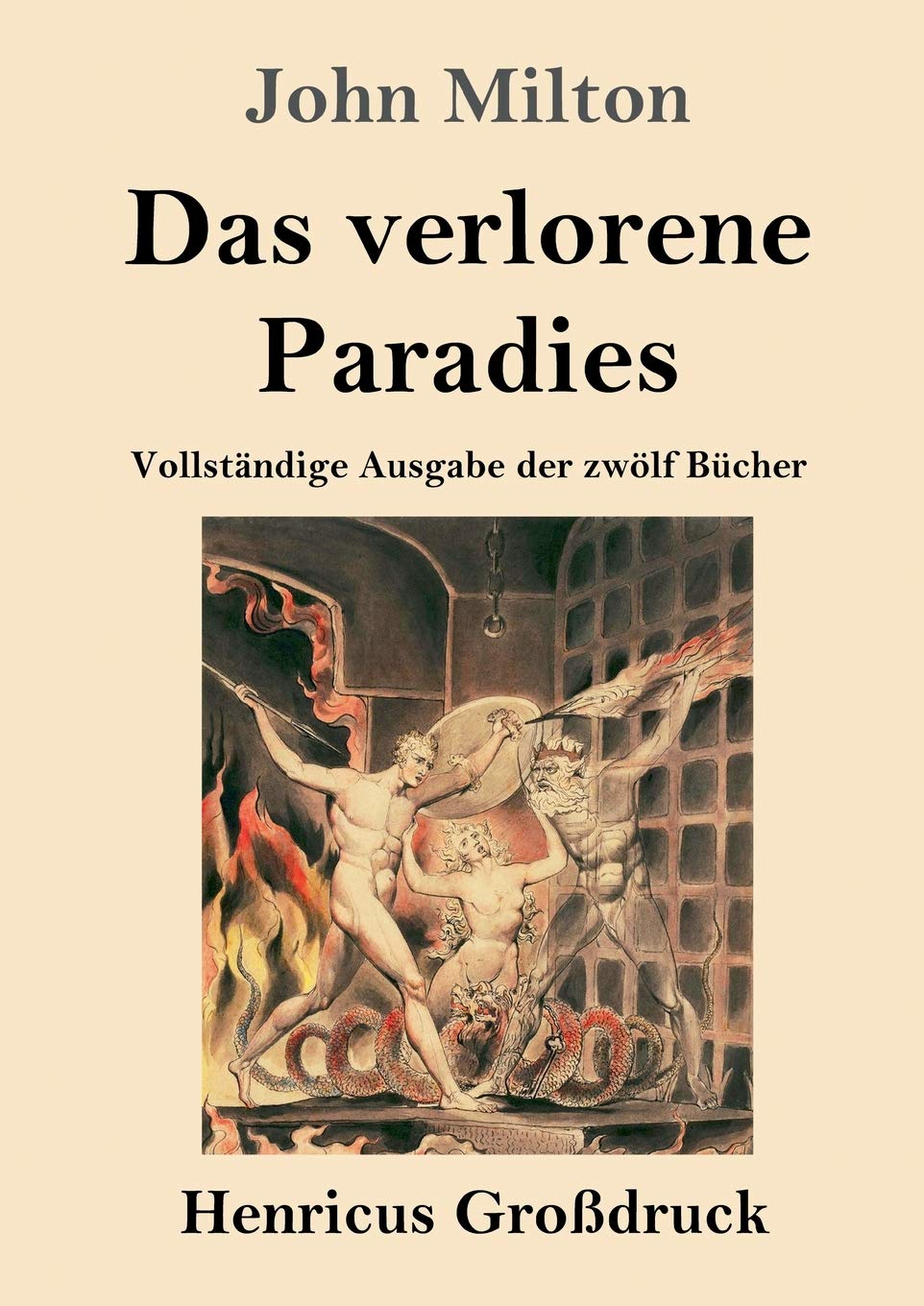 Das verlorene Paradies (Großdruck): Vollständige Ausgabe der zwölf Bücher Poetry