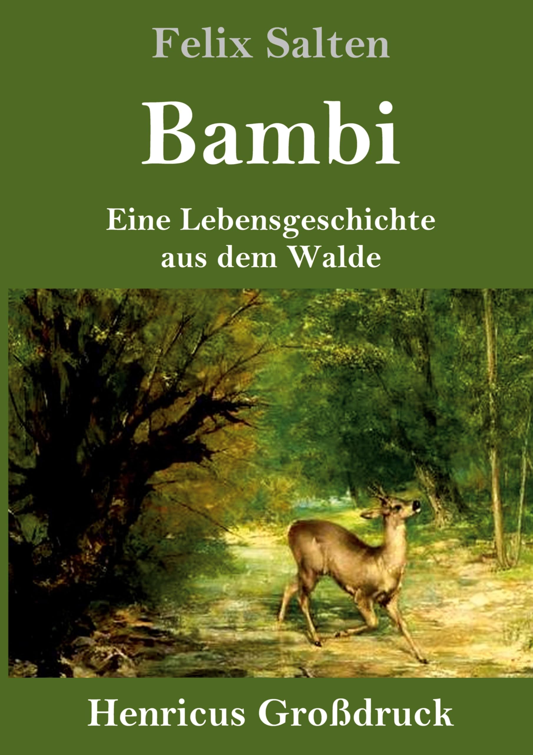 Bambi (Großdruck): Eine Lebensgeschichte aus dem Walde Contemporary literature