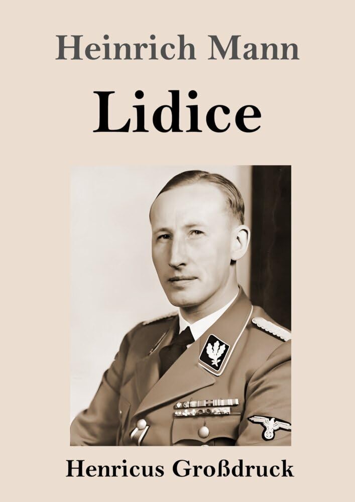 Lidice (Großdruck): Roman Contemporary literature