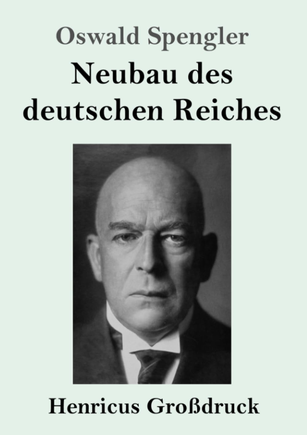 Neubau des deutschen Reiches (Großdruck) Philosophy