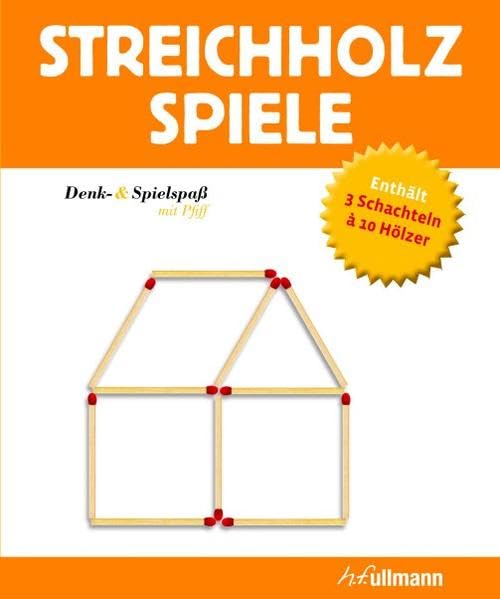 Streichholzspiele: Denk- & Spielspaß mit Pfiff Leisure, Home & Garden
