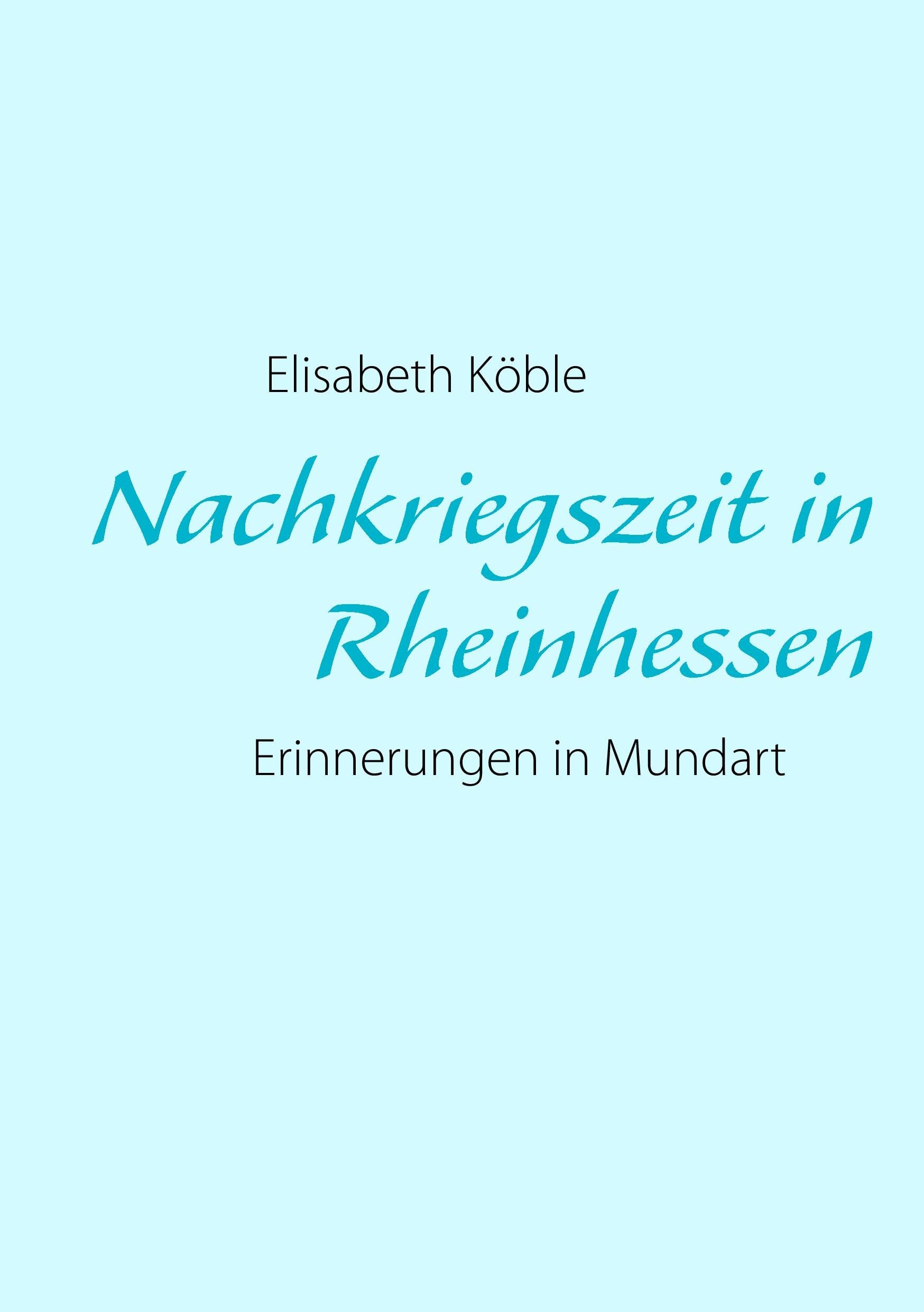 Nachkriegszeit in Rheinhessen book