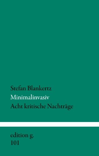 Minimalinvasiv Film, Art & Culture
