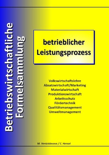 Betriebswirtschaftliche Formelsammlung Law